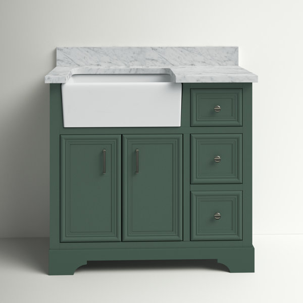 Sand & Stable Emiliano 36'' Free Standing Single Bathroom Vanity with